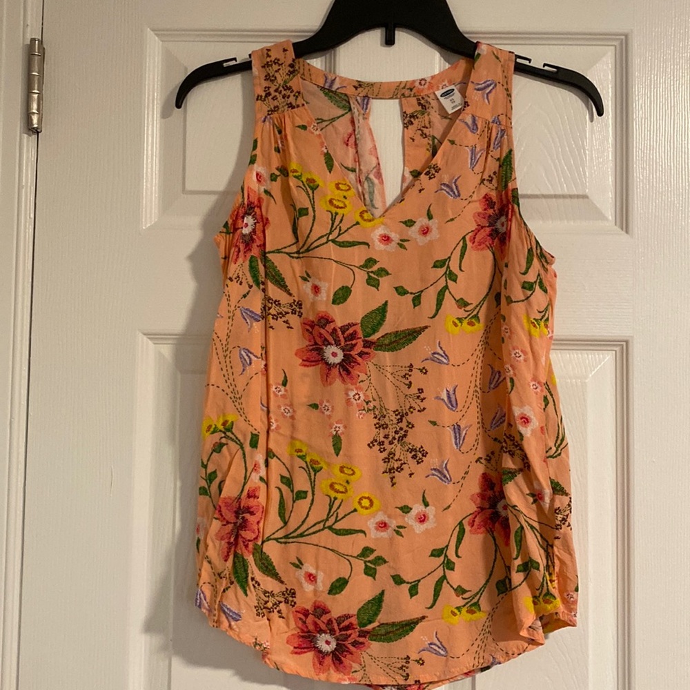 Pink Floral Blouse